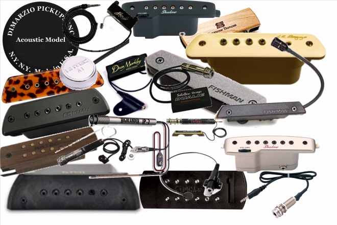アコースティックギターのピックアップの種類